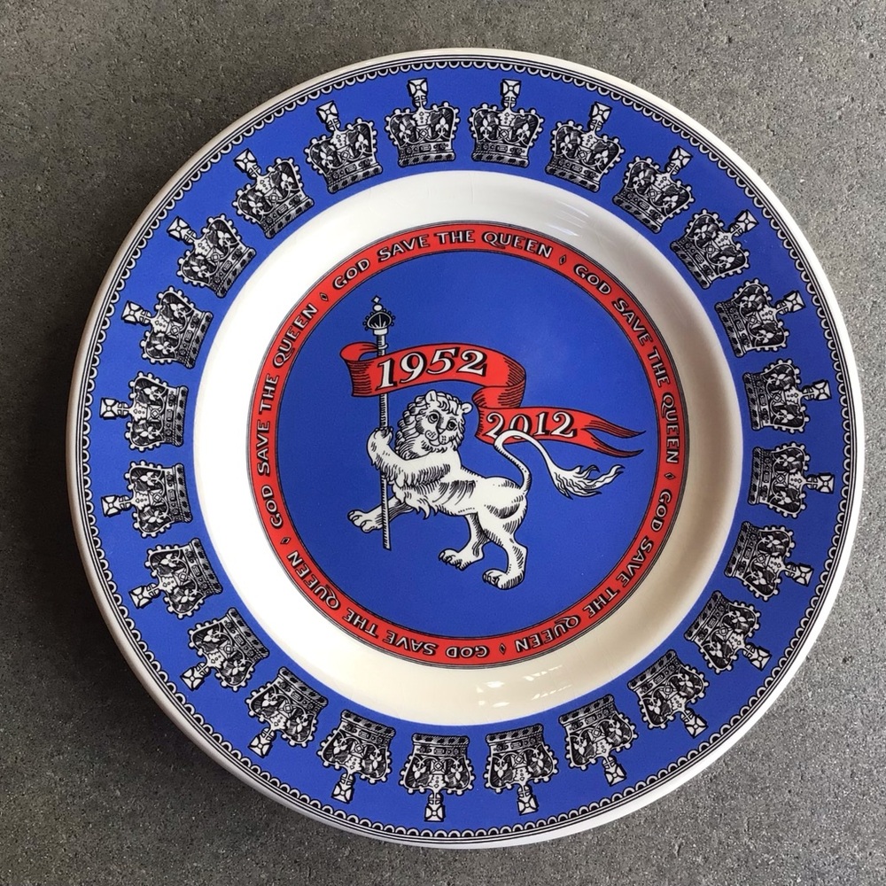 Bridgewater Diamond Jubilee Commemorative Plate